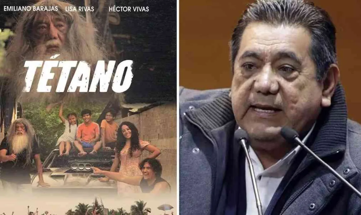 Salgado Macedonio estrenó "Tétano", la película que escribió y actuó