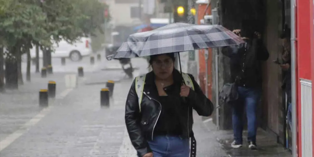 Con lluvias llegará el Frente Frío 21 a Puebla