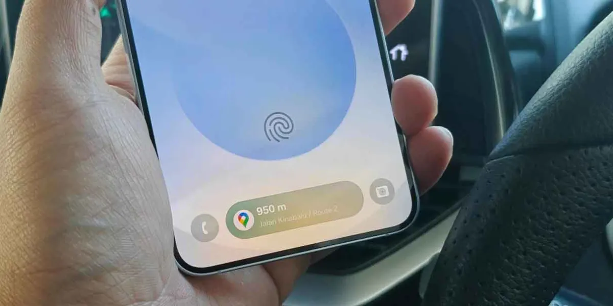 Direcciones en tiempo real con pantalla bloqueada en el S25 de Samsung