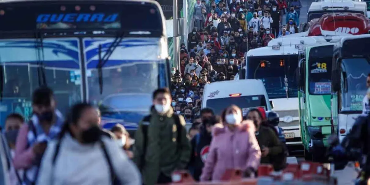 Este 17 de enero choferes del  transporte público alistan bloqueo en  CDMX y EDOMEX 