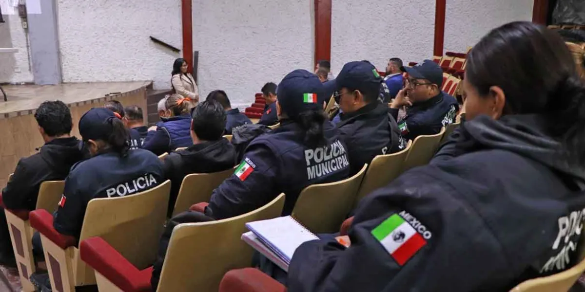 Servidores públicos de la SSCYPC de Cuautlancingo reciben capacitación en "derechos humanos"