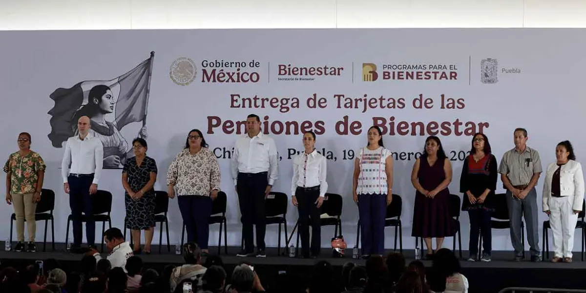 Desde la Mixteca poblana, Sheinbaum advirtió la defensa de migrantes 