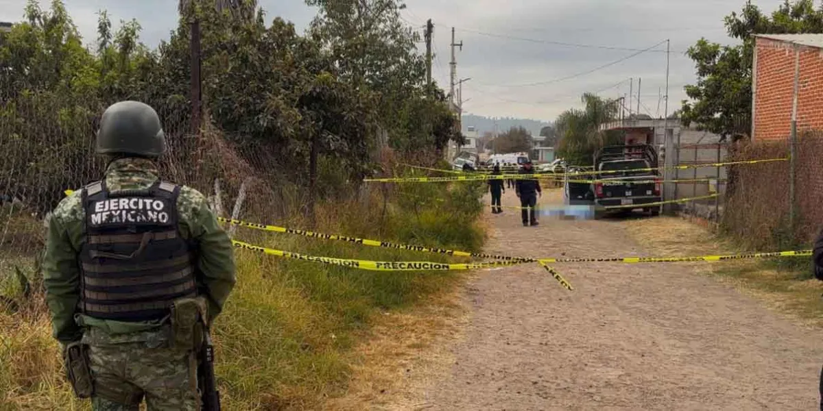 Un delincuente abatido y un policía muerto en enfrentamiento en Coronango
