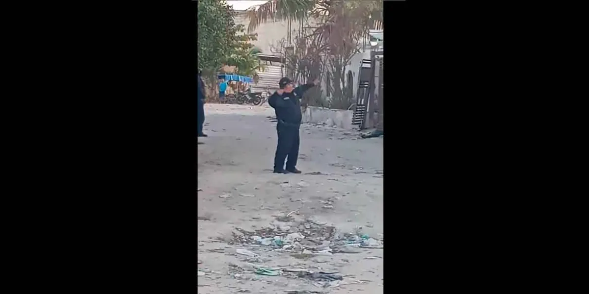 VIDEO. Con una resortera policías someten a ladrones en Yucatán