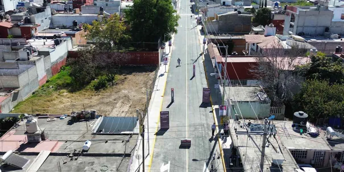 Puebla avanza: entregan pavimentación que mejora la calidad de vida en San Pablo Xochimehuacan