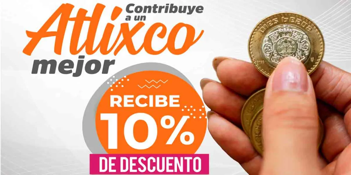 Otorgan más descuento en el pago del predial en Atlixco