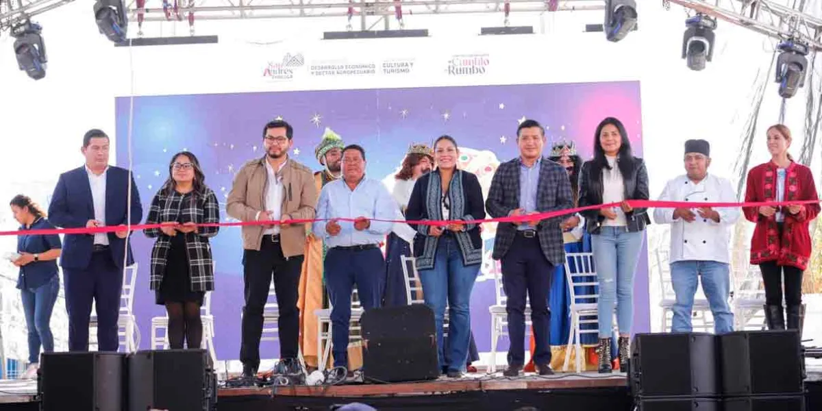 Inició la Feria de la Rosca 2025 en San Andrés Cholula