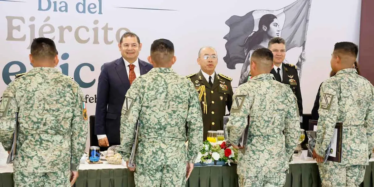 Ejército Mexicano garantiza la paz y la soberanía nacional: Armenta