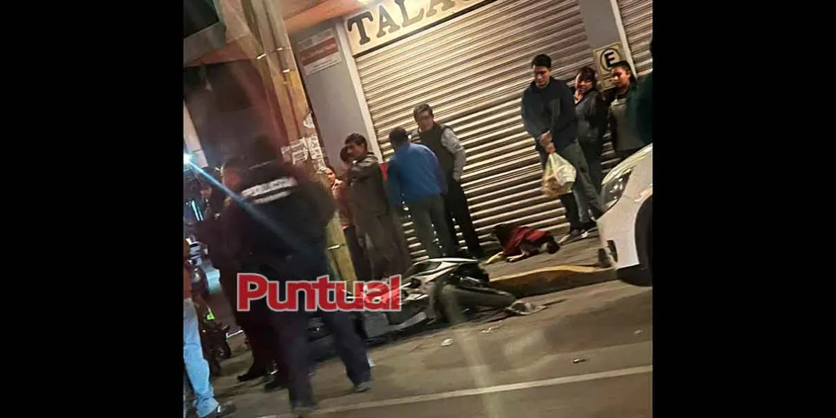 El 50% de los motociclistas accidentados en Texmelucan no portan casco