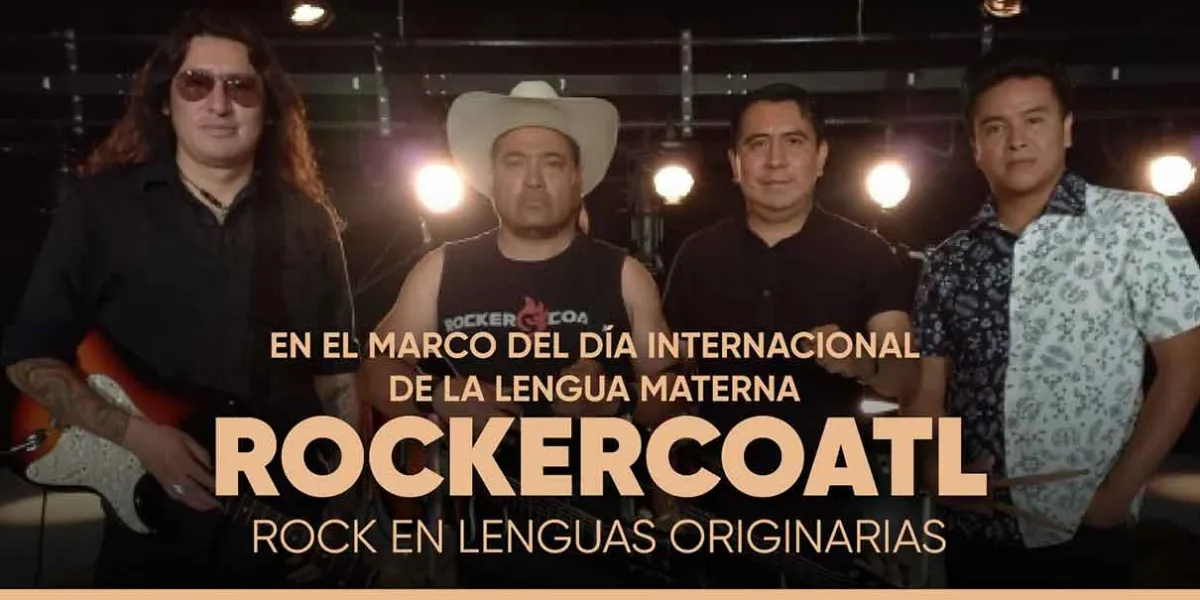 Concierto de rock en náhuatl por el 25 aniversario de Rockercoatl