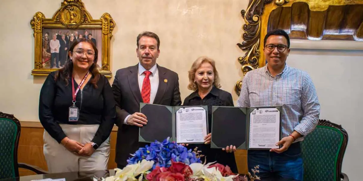 El OOSL firma convenio con la Escuela Libre de Derecho de Puebla