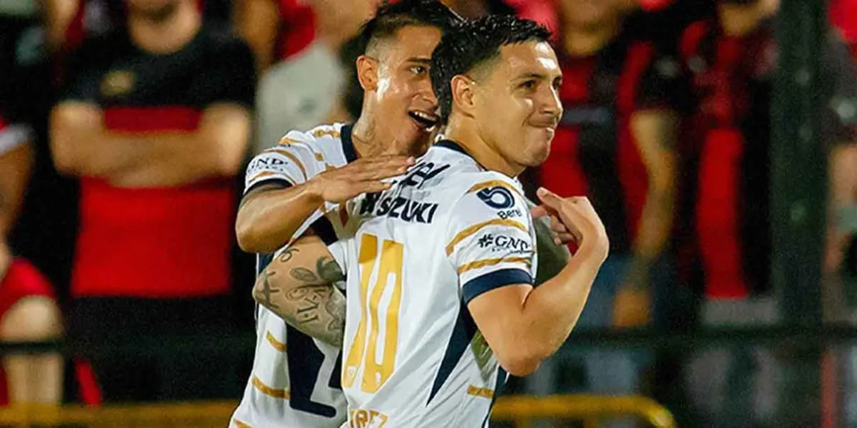 Pumas avanza a cuartos de final de la Concachampions con empate 1-1 ante Alajuelense