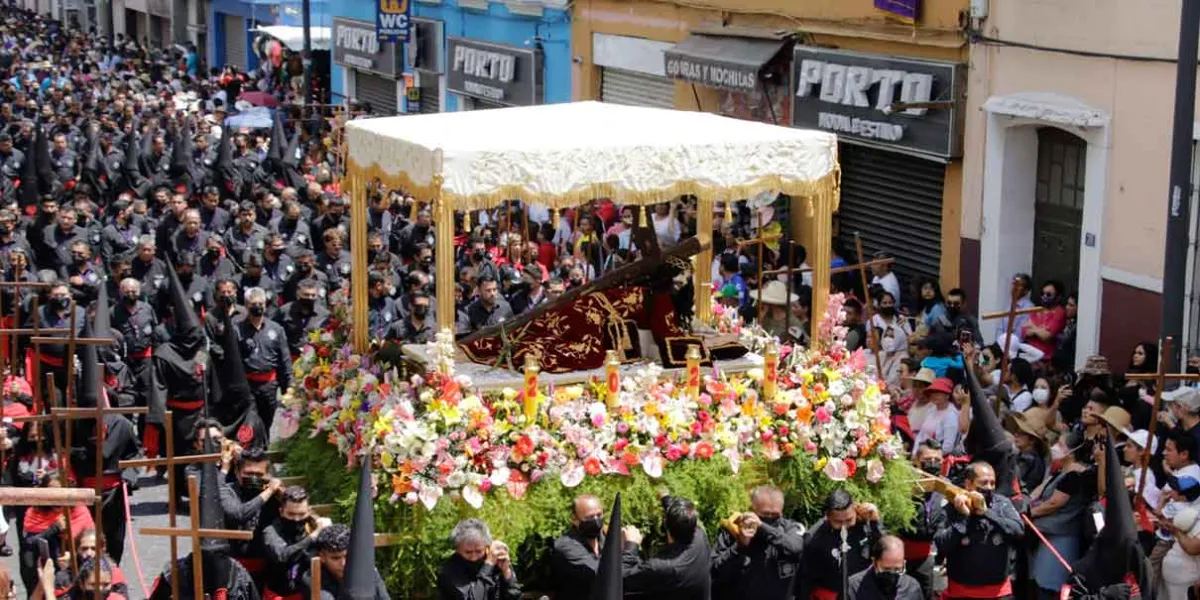 La Procesión de Viernes Santo en Puebla será el 18 de abril