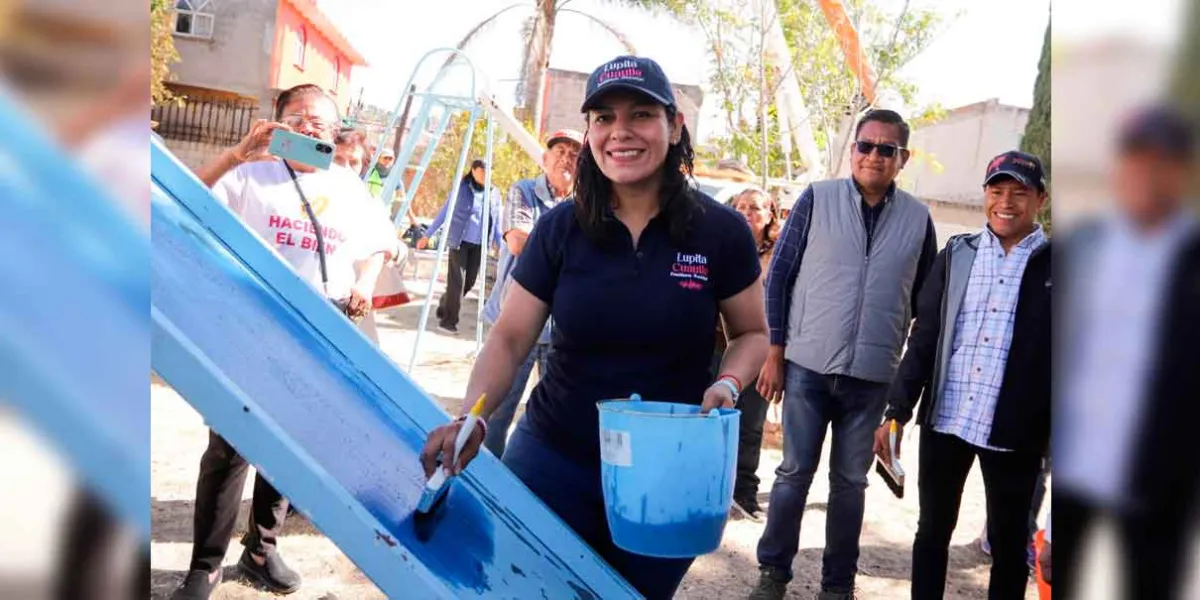 Acciones conjuntas fortalecen espacios públicos en San Andrés Cholula