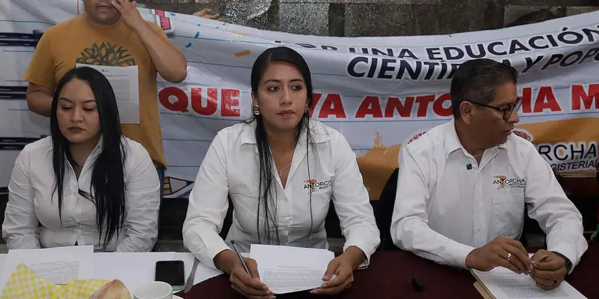 Antorcha Magisterial convoca a manifestación en Puebla por el Día de Trabajo
