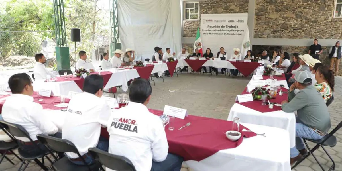 Armenta impulsa el desarrollo productivo y economía circular en zona de Cuautempan