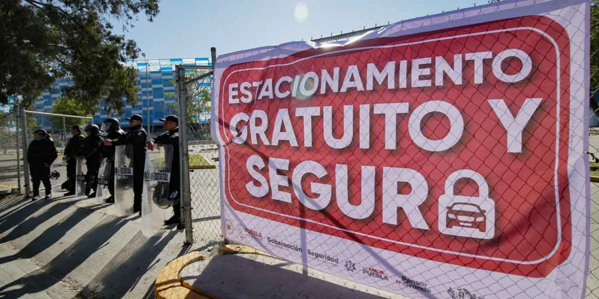 Estacionamientos en zona de estadios serán gratuitos y seguros en todos los eventos