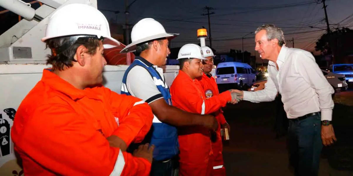 Gobierno de la Ciudad transforma el alumbrado público en la Colonia San Antonio Abad