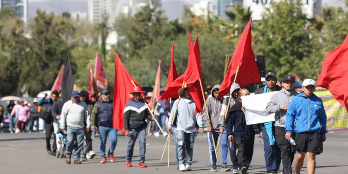 Manifestación de la 28 de Octubre afectará la Atlixcáyotl y varias calles en Puebla