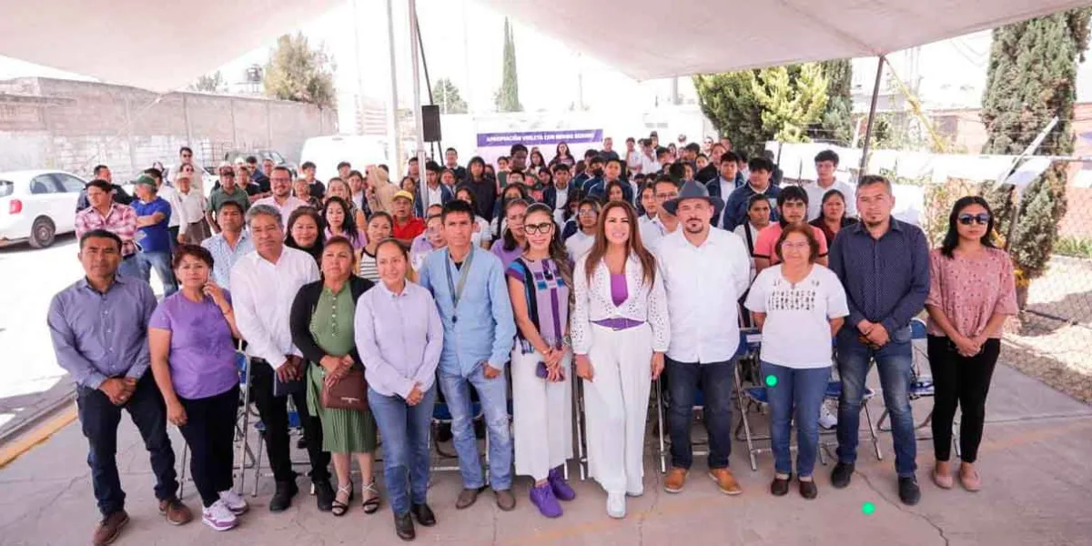 Más espacios seguros promueve Lupita Cuautle con “Apropiación Violeta”