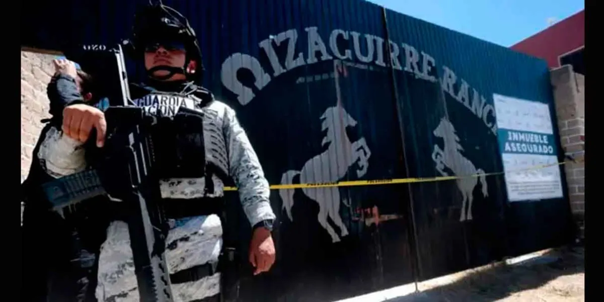 Rancho Izaguirre totalmente probado que  era un centro de reclutamiento del CJNG: FGR