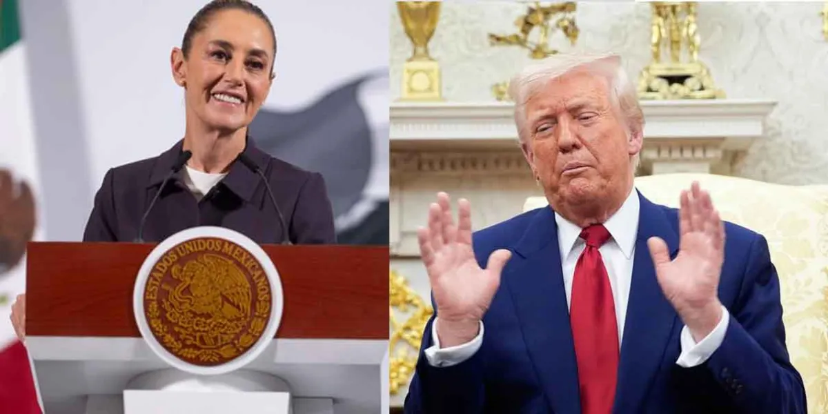 Trump elogia a la presidenta Sheibaum pero insiste; que las plantas deben regresar a EE.UU