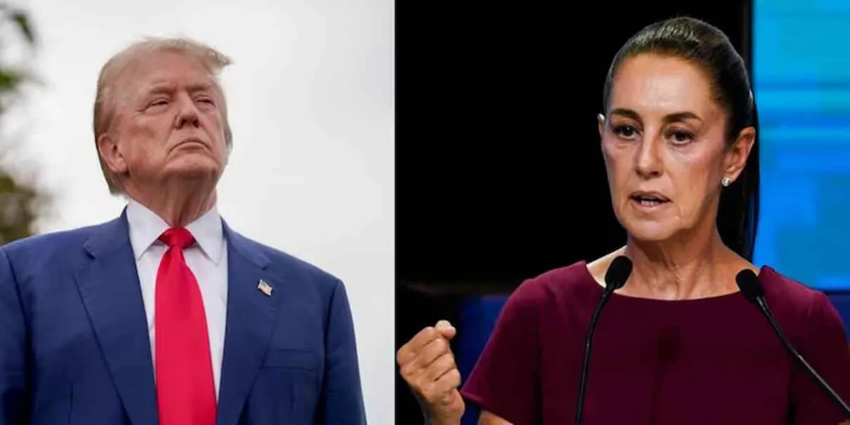 Trump recurre a aranceles contra México por el agua; Sheinbaum afirma: "Sí cumplimos"
