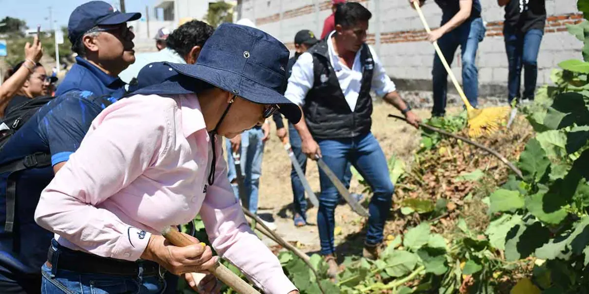 Comunidad BUAP y gobierno estatal unidos por la limpieza y mejora de CU2