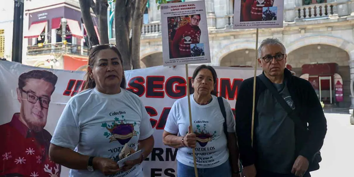 Familia pide ayuda a la FGE para buscar a joven en predio de Amozoc