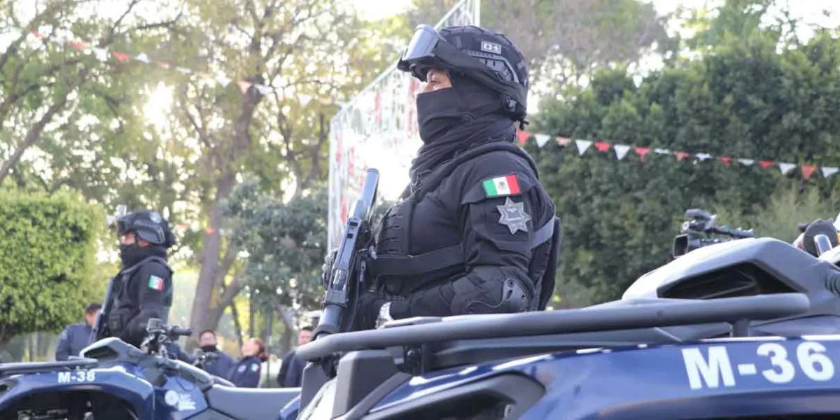 450 policías cuidarán el orden en elección del Poder Judicial en Puebla
