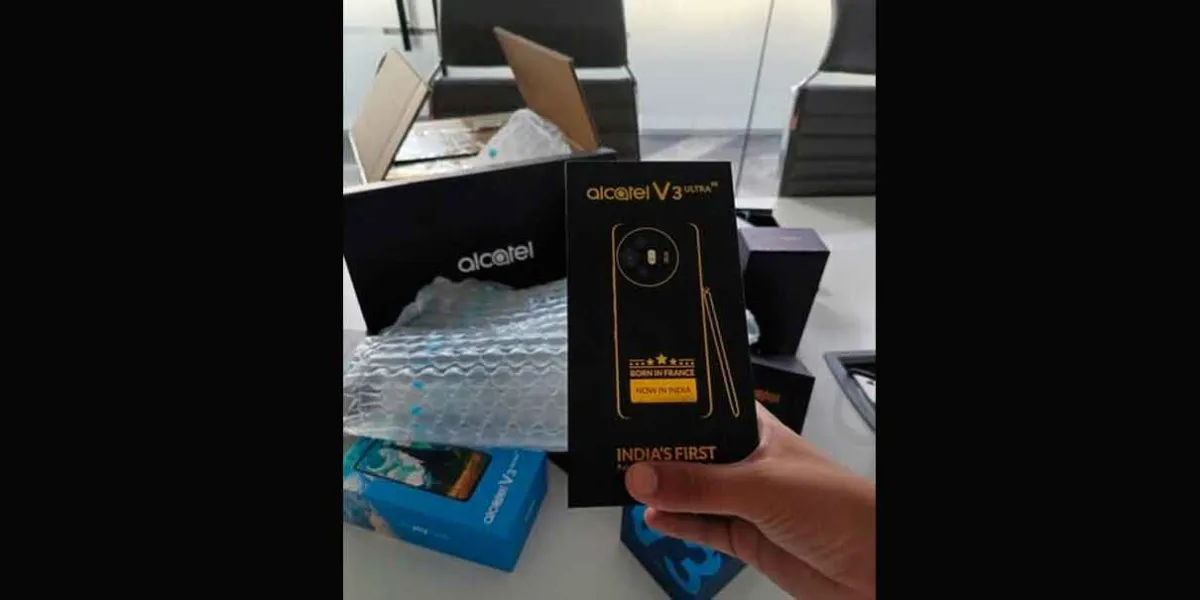 Alcatel regresa al mercado con el V3 Ultra 5G: primer lanzamiento será en India