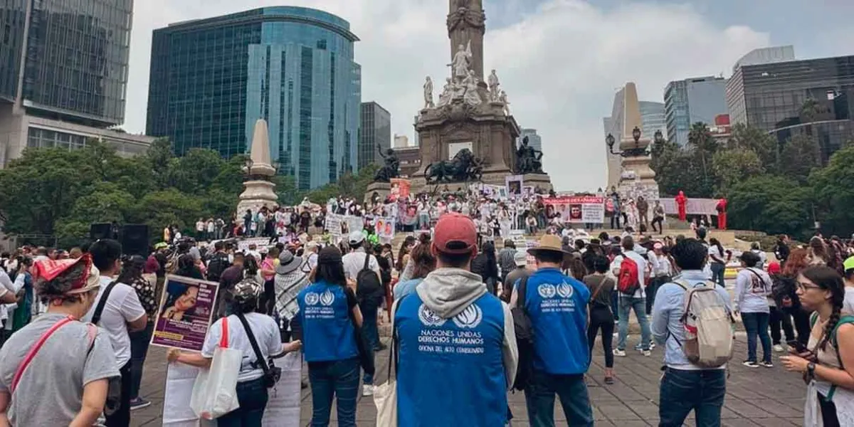 Madres buscadoras marchan en el Día de las Madres: “Estamos muertas en vida” piden a ciudadanos unirse a su marcha