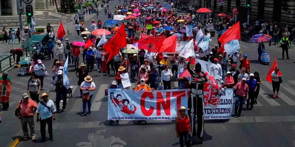 Protestas del magisterio en CDMX: paro nacional y marcha desde el Ángel al Zócalo