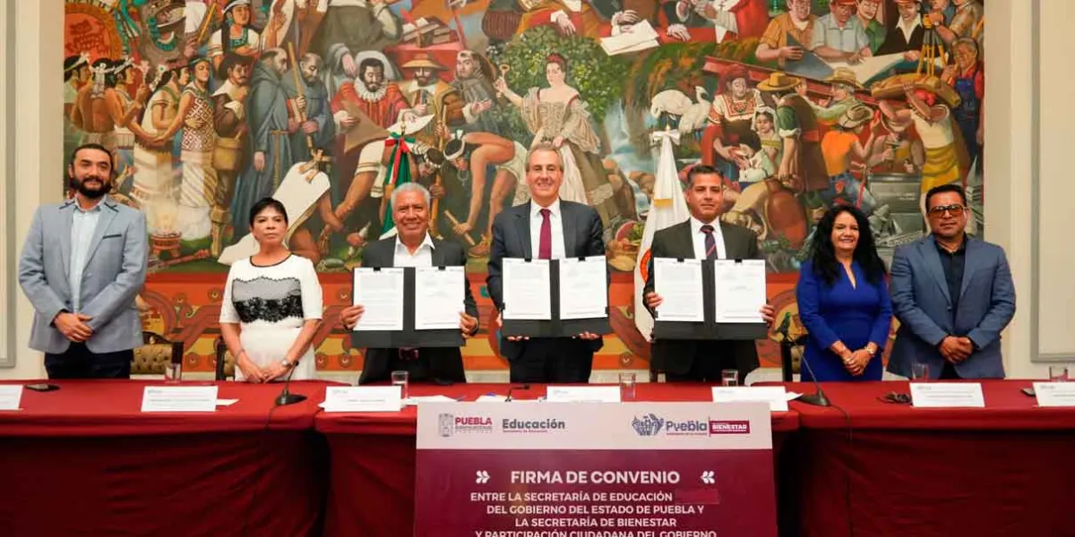 El convenio considera 766 planteles ubicados en zonas vulnerables
