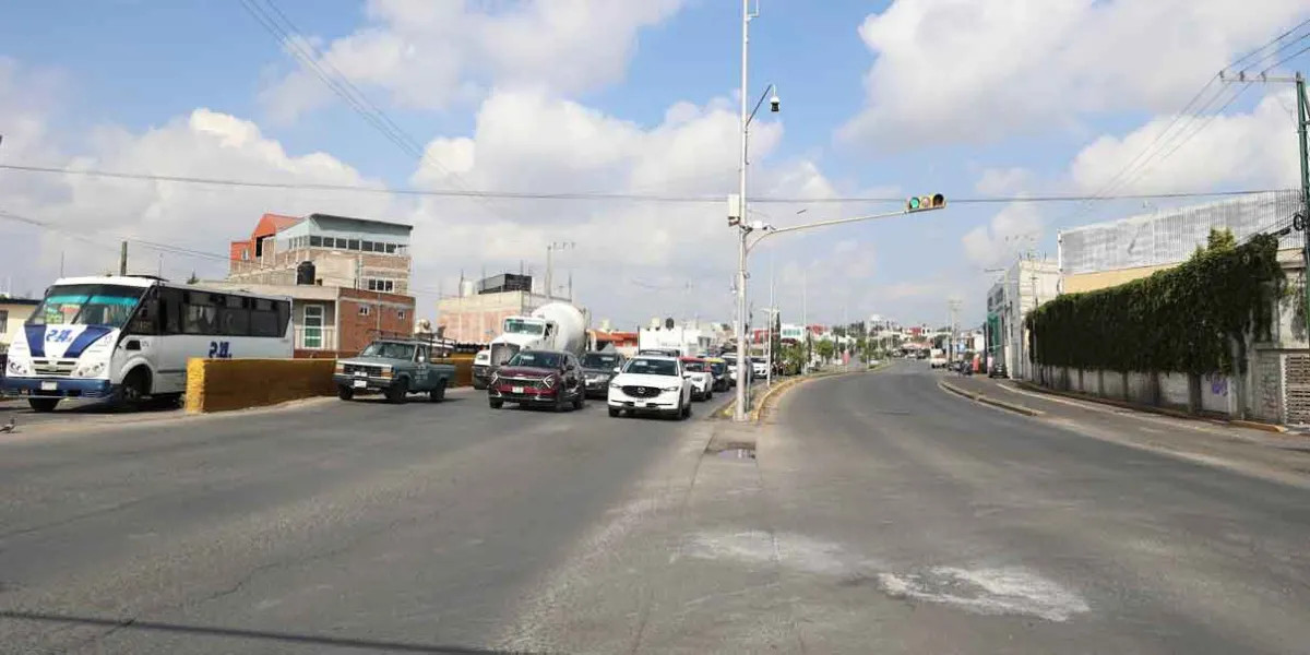 Ya hay paso en la carretera federal Puebla-Atlixco; sanandreseños logran acuerdos