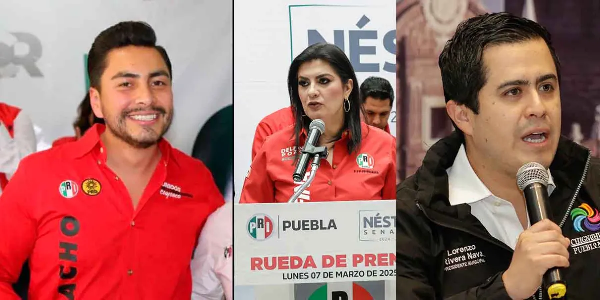 Delfina Pozos, Iván Camacho y Lorenzo Rivera van por la dirigencia del PRI estatal