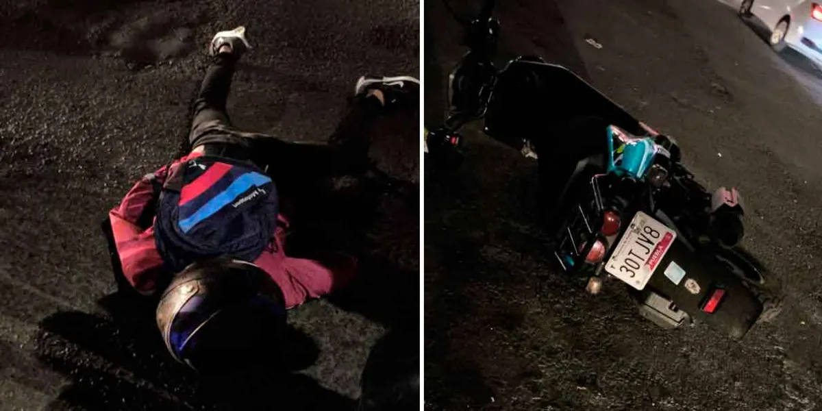 Ejecutan a motociclista frente al mercado Amalucan 