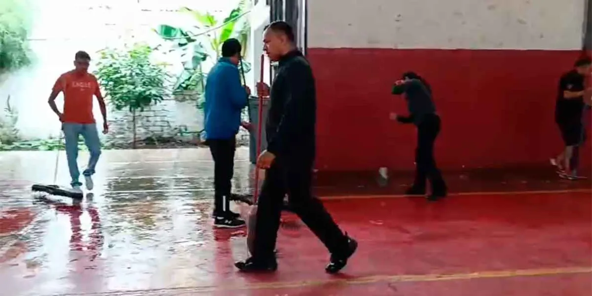 Rehabilitar Deportivo Cuauhtémoc de Texmelucan tras daños por lluvias