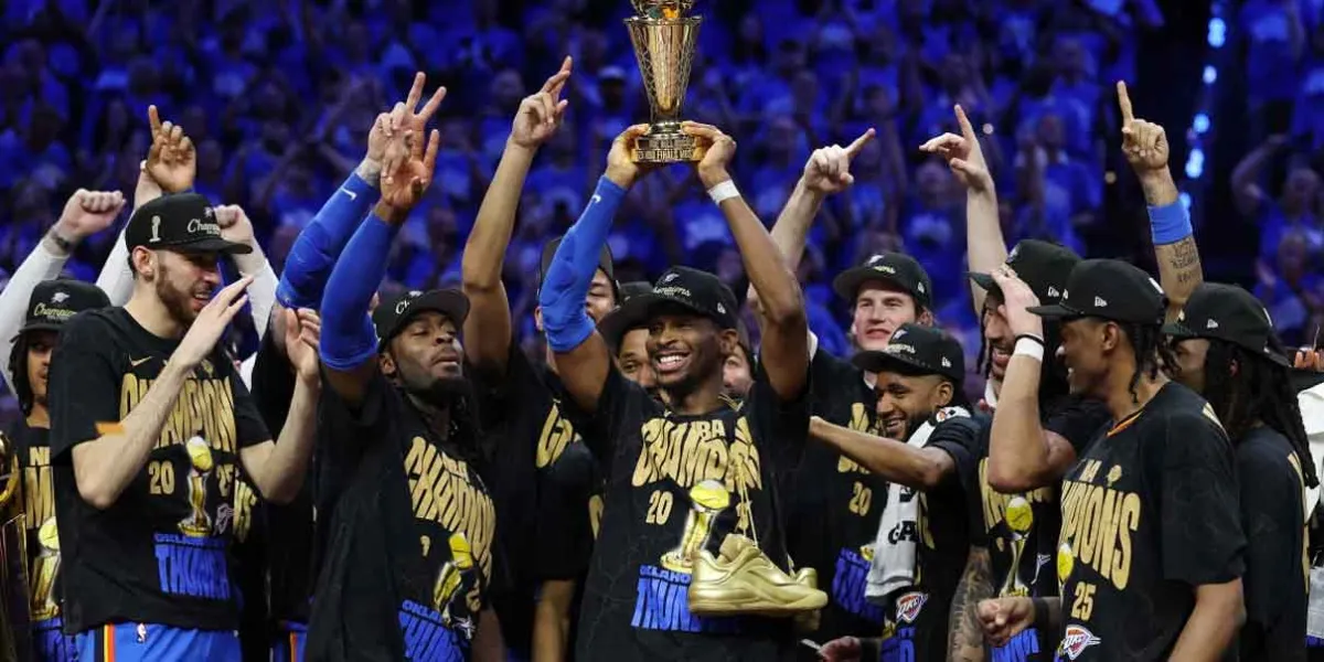 ¡Campeones! El Thunder de Oklahoma City conquista la NBA al vencer a Pacers