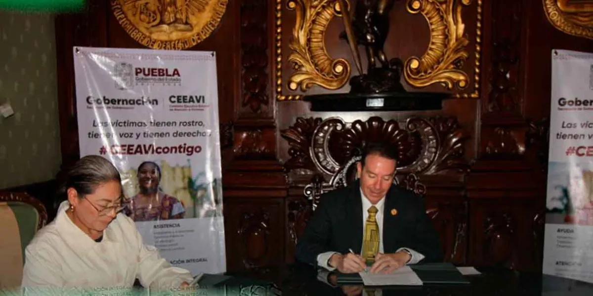 ELDP y CEEAVI firman convenio para fortalecer formación jurídica y atención a víctimas en Puebla