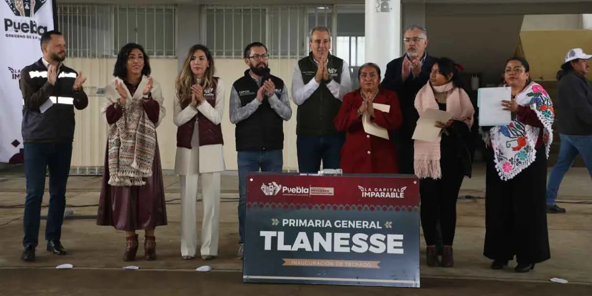 Entrega Pepe Chedraui obra educativa en la Primaria General Tlanesse