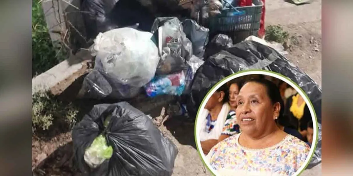 Habitantes de Zihuateutla amenazan con tirar basura en el Palacio Municipal por falta de recolección