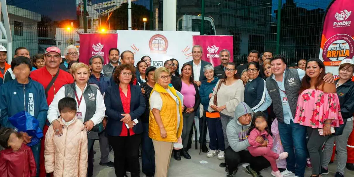 Inaugura Pepe Chedraui modernización total del alumbrado público en Tres Cruces
