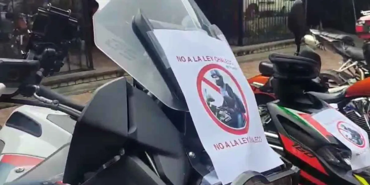 Insisten motociclistas en aplazar aprobación de Ley Chaleco