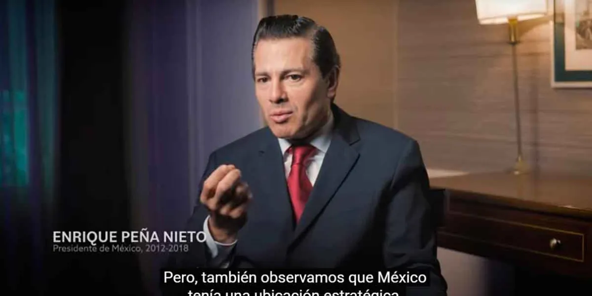 Pena Nieto defiende el NAIM  y niega actos de corrupcion en documental 