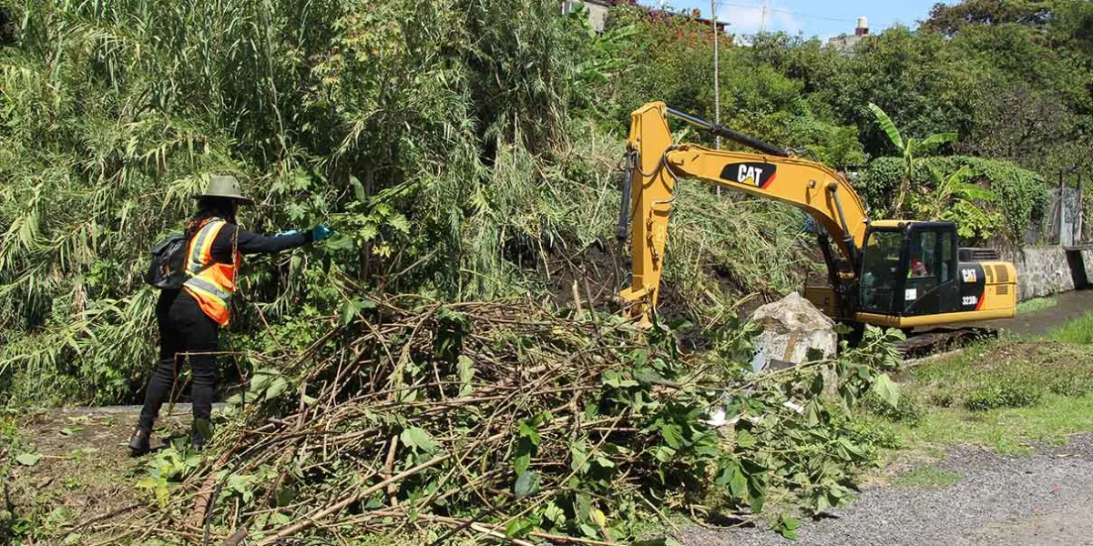 Atlixco implementa el Plan Tláloc para prevenir desbordamientos durante la temporada de lluvias