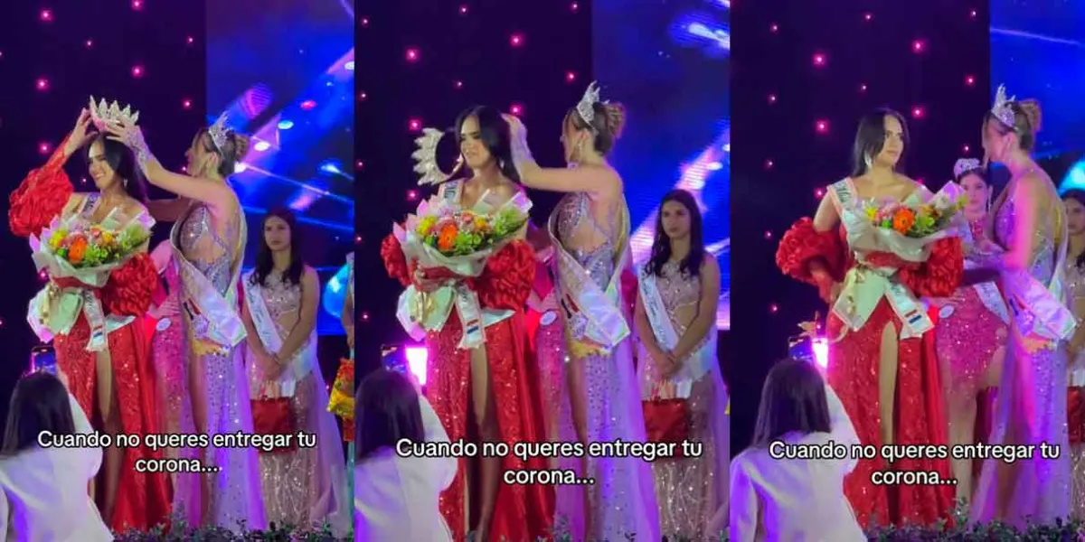 Polémica en concurso de belleza en Paraguay: ex reina genera incomodidad en la coronación