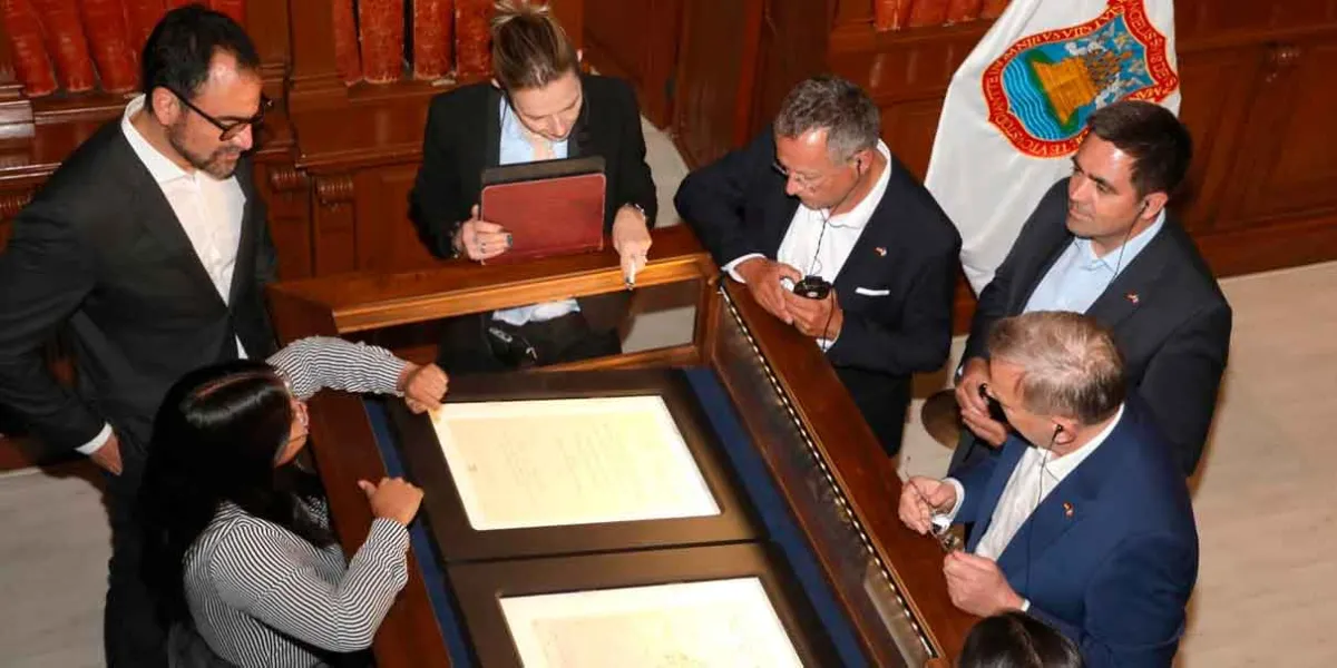 Recibe el gobierno de la ciudad a diputados alemanes