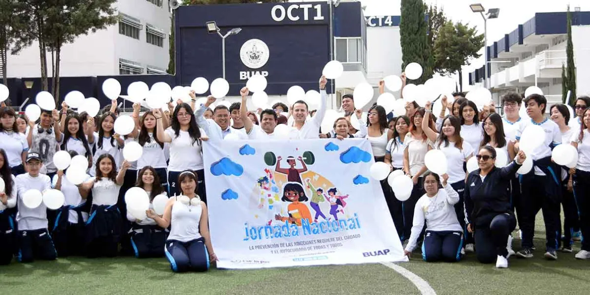 BUAP se une a Jornada Nacional por la Paz y contra las Adicciones en sus 44 unidades académicas
