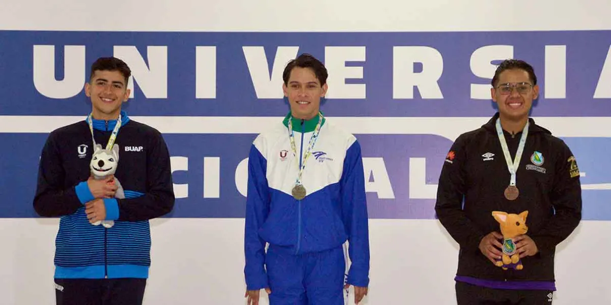 Lobos BUAP suman 43 medallas en competencias universitarias